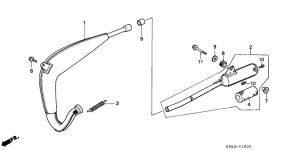 CR80R Глушитель