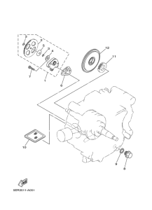 T105SE Масляный насос