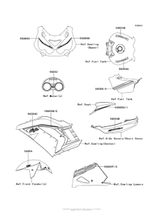 ZX1400 Decals (Black)(Fdfa)