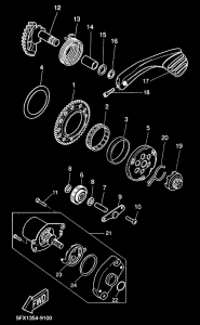 CW50RS Стартер