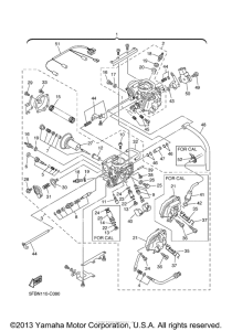 XVS650AT Карбюратор