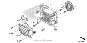 NPS50 Cooling fan + radiator cover