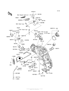 ZG1400 Воздушный фильтр