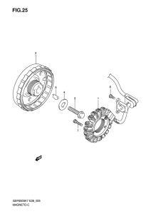 GSF650S Зажигание