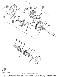 PW50B Сцепление