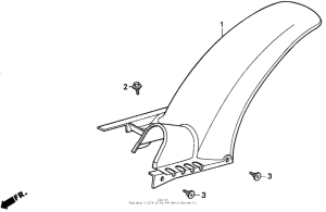 EZ90 Задний бампер