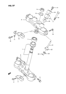 RMX250 Траверса нижняя