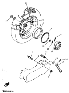 CW50 Переднее колесо