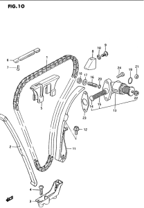 GS1100 Держатель направляющей