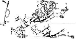 VT1100C Спидометр