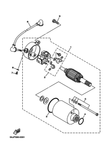 XVS250 スタ-テイングモ-タ