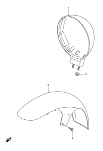 VS800 Переднее крыло