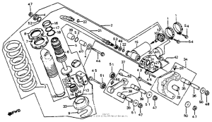 XR350R Shock absorber 83-84