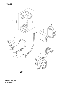 GZ125 Equipo electrico