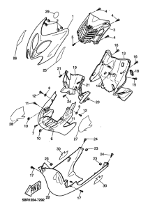 YQ50 Ветровое стекло