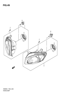 AN650 (ABS) Фара