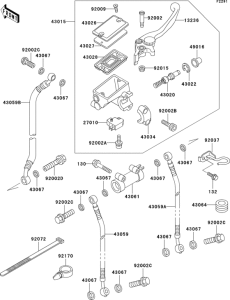 Главный тормозной цилиндр