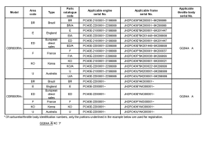  *Applicable serial numbers