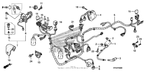 SH150I Жгут проводов