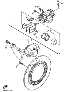 XJ400S ﾘﾔﾌﾞﾚｰｷｷﾔﾘﾊﾟ