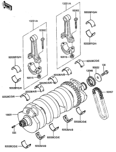 ZG1000 Вал коленчатый