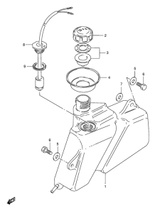 TS125 Бак масляный