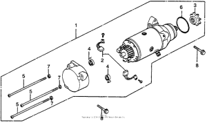 GL1000 Стартер