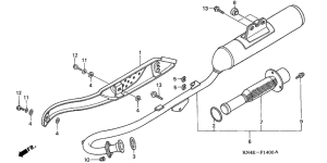 XR100 Глушитель