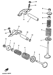 TW125 Клапана
