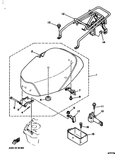 CG50E Сидение