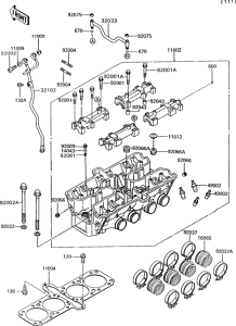 ZG1200 Головка цилиндров