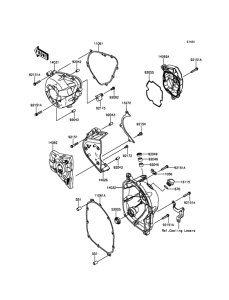 KLZ1000 Крышки двигателя