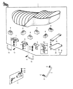 KZ1000 Пружина