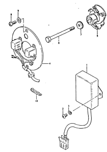 GSX400 Зажигание