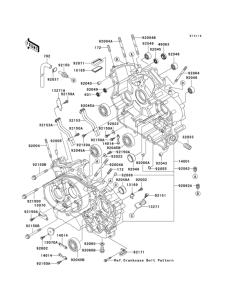 VN1500 Crankcase(1 / 2)(vn1500-n3)