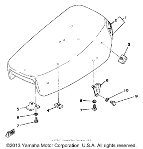 DT125E Сиденье