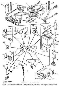 TW200 Электрика