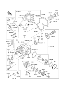 VN1500 Front bevel gear(1 / 2)