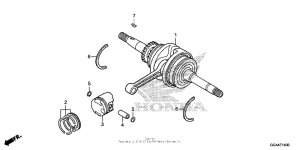 NPS50 Коленвал