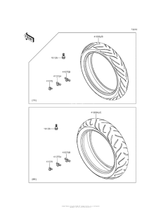KLE650 Колеса,покрышки