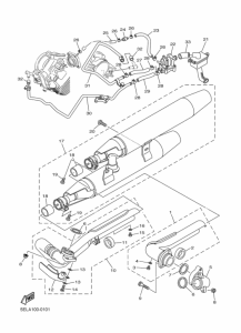 XVS1100 Выхлоп