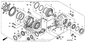 VFR1200F (DCT) Редуктор