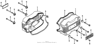 GL1000 Крышка головки цилиндров