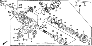 CB900 Final gear case
