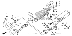 NT700V (ABS) Глушитель
