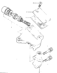 GSX1000 Передний тормозной цилиндр