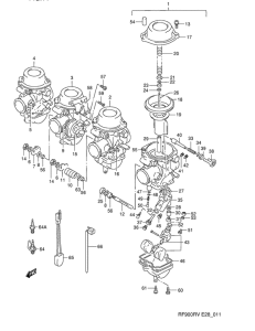 RF900 Carburetor assy
