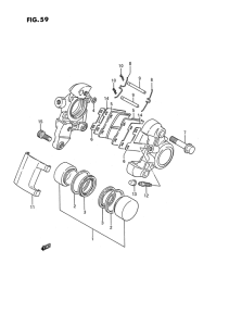 VS1400 Задний суппорт