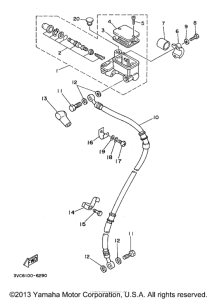 RT180K Главный тормозной цилиндр
