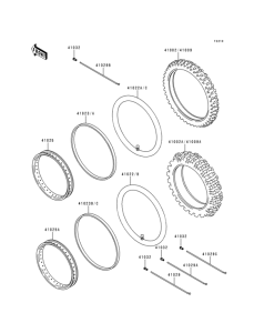 KMX125 Покрышки